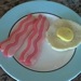 bacon and egg pancakes